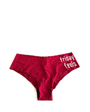 Victoria's Secret PINK No-Show Cheekster Panty Friday Feels