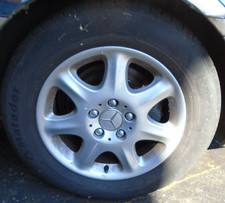 02 MERCEDES W220 S280 1X 16" ALLOY WHEEL & TYRE 98-05 BREAKING CAR