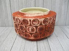McCoy Pottery #32 Red Scandia Planter 5-3/4" Tall Mid-Century Modern