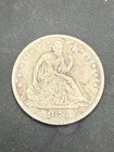 1876 Half Dollar Seated Liberty USA silver lot 1254