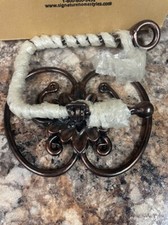 Signature Home Styles Rustic Towel Holder Brown NIB