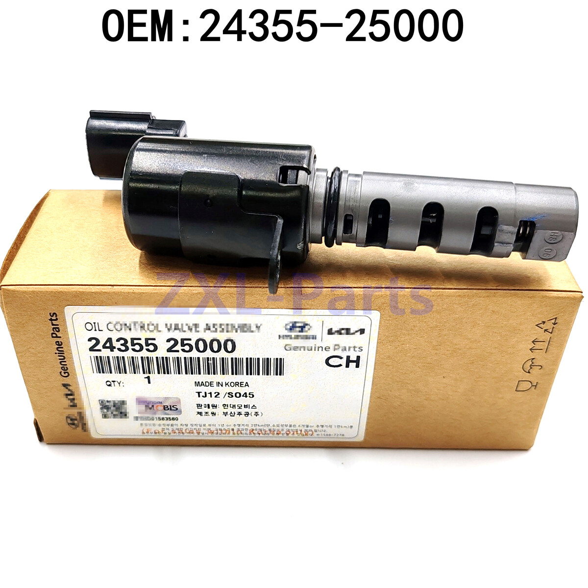 24355-25000 Oil Control Valve INTAKE for 06-15 Hyundai Kia 2.0L