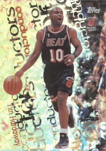 TIM HARDAWAY 1999-00 UPPER DECK HOLOGR-FX NBA Shoe Time G/U SHOE 