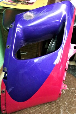 Kawasaki ZX6 Ninja cowling center RH violet rose OEM 55028-1294-13