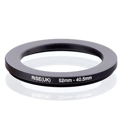 RISE(UK) 52mm-40.5mm 52-40.5 mm 52 to 40.5 Step down Ring Filter Adapter black