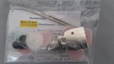 Beli-Beco, Bausatz für einen Getriebe-Motor mit Mabuchi RE-280, unbenutzt