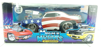 Muscle Machines 69 Camaro 1:18 スケール ミニカー