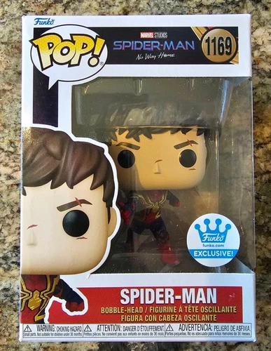 Funko Pop! Marvel Spider-Man No Way Home: Spider-Man Unmasked #1169 Funko Shop