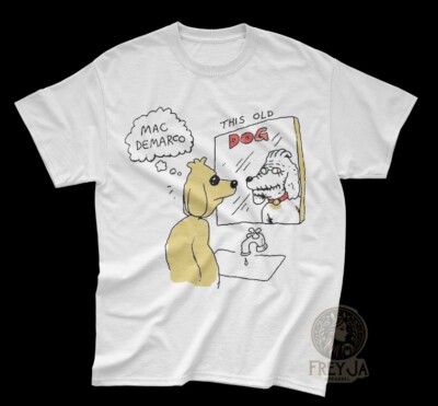Mac Demarco Exclusive T-Shirt - This Old Dog Album Tee- Indie Music Apparel Gift