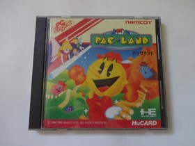 PAC LAND NEC PC-Engine Hu-Card 1989 PCE NAMCO NC64002 w/Manual NTSC-J From Japan