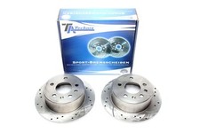 TA TECHNIX Sport Bremsscheiben Hinterachse - Saab 900 II