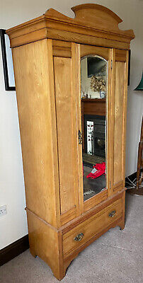 Buy Antique Victorian Oak Wardrobe. Lovely Piece. Collection / Local Delivery Derby
