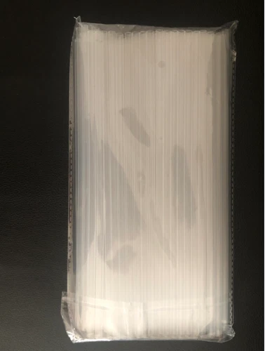 Strohhalme Plastik 50-2000 Stk. wiederverwendbare 26cm / 6mm Schwarz Mehrweg - Bild 19 von 21