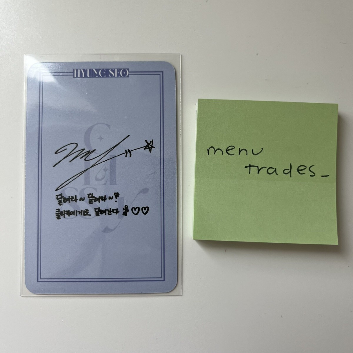 CLASS:y サイン CLASS:Y - HYUNGSEO RARE ISAC OFFICIAL PHOTOCARD CLASSY | eBay