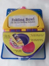 Gerber Folding Bowl On-the-Go Feeding Solution