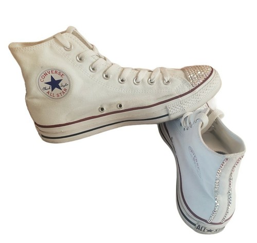 white sequin converse womens