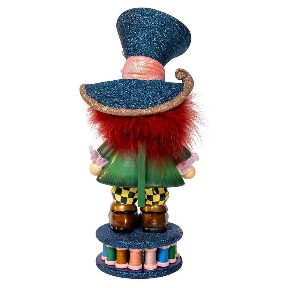 Kurt Adler Hollywood Nutcracker: Alice in Wonderland, Mad Hatter, HA0761 - Image 4 of 4