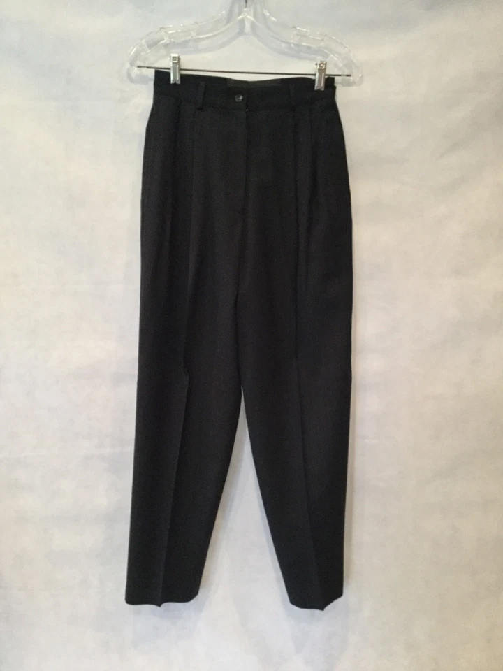 TRAJE PANTALÓN JENNE MAAG DAMAS RAYAS DOBLE BOTONADURA-NEGRO/GRIS-MED Foto 4 de 4