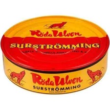 Röda Ulven Surströmming 400 gram Swedish Fermented Herring Tinned 2025