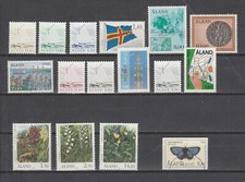 FINLANDE  ALAND petit lot de timbres  neuf */** et un oblitéré