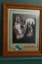 C.J. Conner Wolves Print From The Nightlife Series. Special Publisher's Edition.