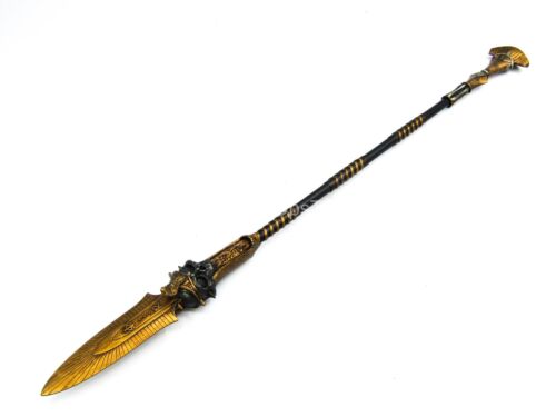 1/6 Scale Toy Pharaoh Tutankhamun (Black) - Black & Gold Like Spear