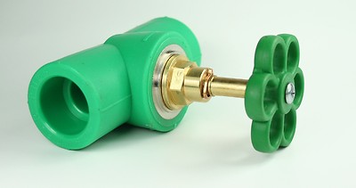 PPR Aqua-Plus Absperrhahn 20, 25 und 32 mm Fusiotherm Schweißtechnik