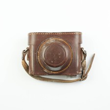 Unbranded Leather Camera Case - Small Vintage Slip Cover