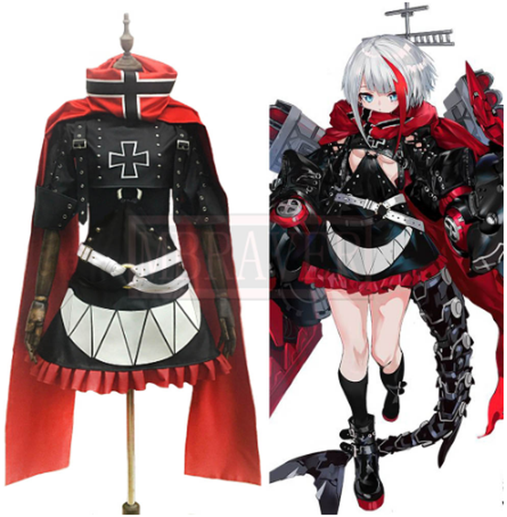 Azur Lane Admiral Graf Spee Cos Cosplay Costume & | eBay