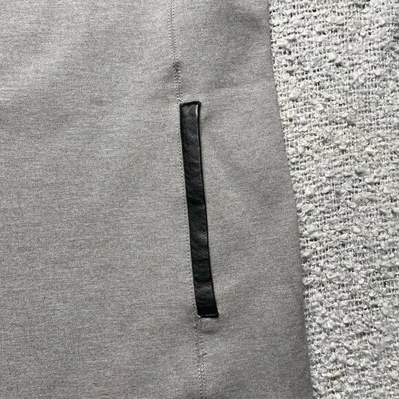 VESTIDO CLUB MONACO 'CECILIA' VANGUARDISTA DE NEGOCIOS INFORMAL PARA MUJER TALLA 4 IMITACIÓN CUERO Foto 2 de 4