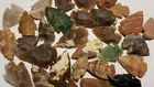 Packages B-STOCK arrowheads jasper Stone Age replica pointes fleche punta freccia