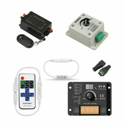 LED Dimmer 3key 11key remote Controller DC12V for Single Color led strip light