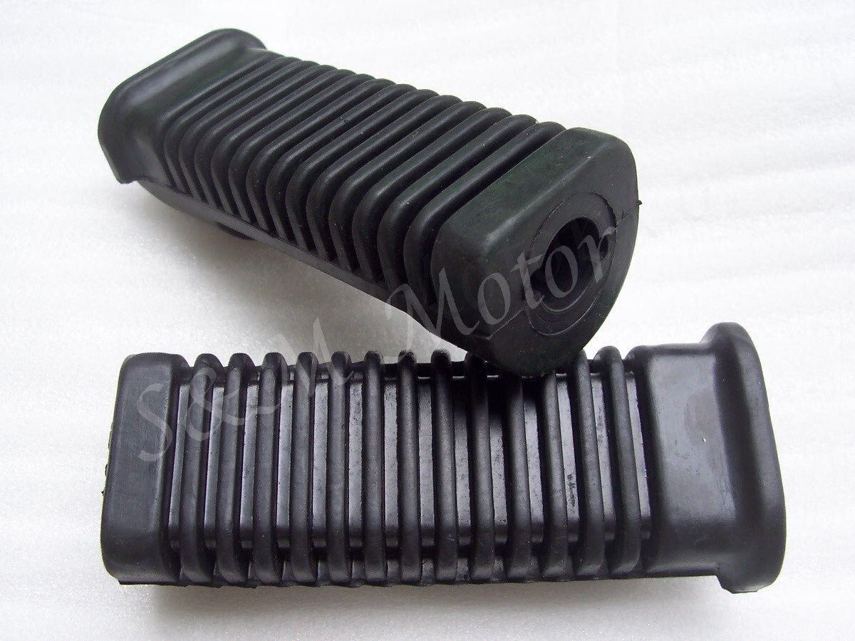 Triumph T140/TR7 Foot Peg Rubber Set - Pair For 1979 And Up Models (Parts 83-7256 & 83-7259) 2 thumbnail image