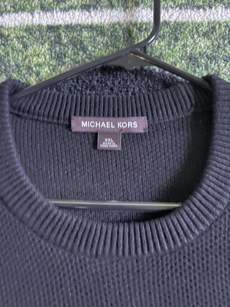 Michael kors sweaters mens purple 2025