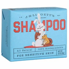 J·R·LIGGETT'S Small Animal Shampoo Bar, All Natural Biodegradable Formula 3.5 Oz