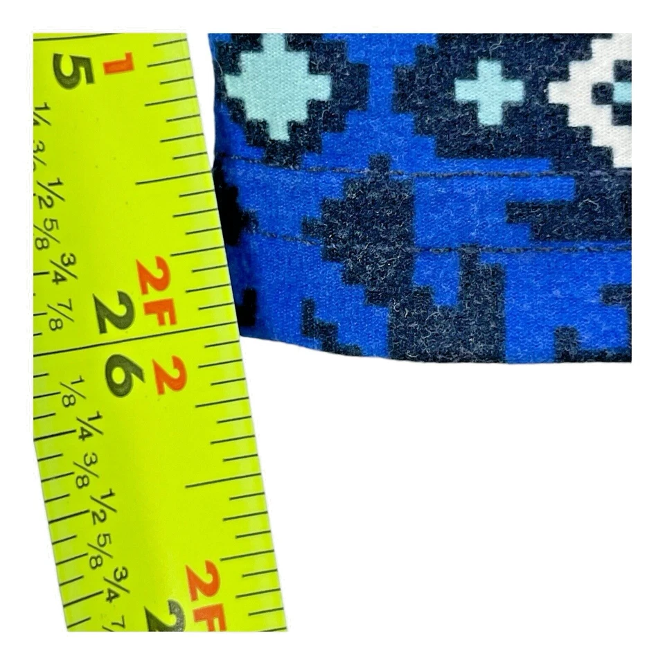 Agnes & Dora Copo de Nieve Leggings Grandes Mantequilla Suave Mujer Pantalones Azul y Blanco Foto 4 de 4