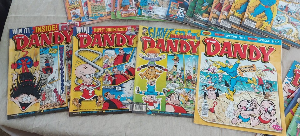 Dandy comics x 20 from 2003 inc. Summer Special Bundle Job lot - Some ...