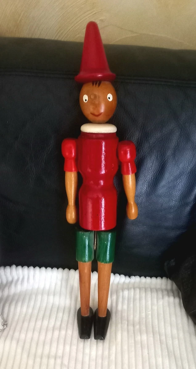 A Marx Pinocchio the Acrobat Wind-Up Tin Toy