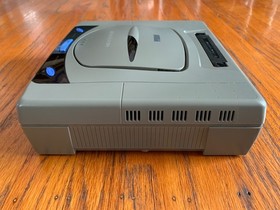 Sega Saturn HST-3210 gray Japanese console system + 10 games + memory cartridge