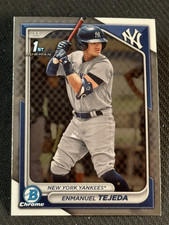 2024 Bowman Chrome 1st PROSPECT ROOKIE Enmanuel Tejeda Item 5
