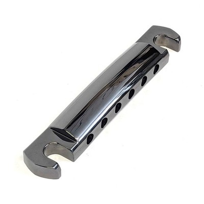 Advanced Plating Aluminium Saitenhalter Vintage Gibson Style (schwarz chrom)