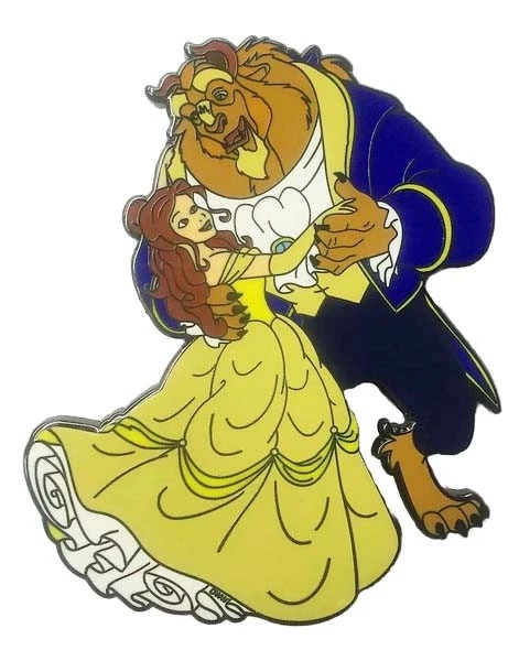Disney Beauty and the Beast Dancing Pin