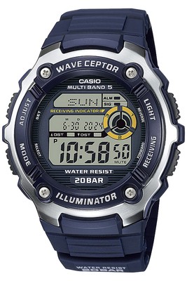 CASIOコレクション WV-200R-2AJF WAVECEPTOR 未使用品 Unused CASIO Casio Collection Wave Scepter WV-200R-2AJF Blue Men's