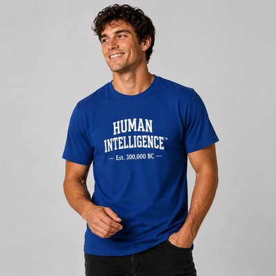 Human Intelligence Est 300000 BC Men's T-Shirt