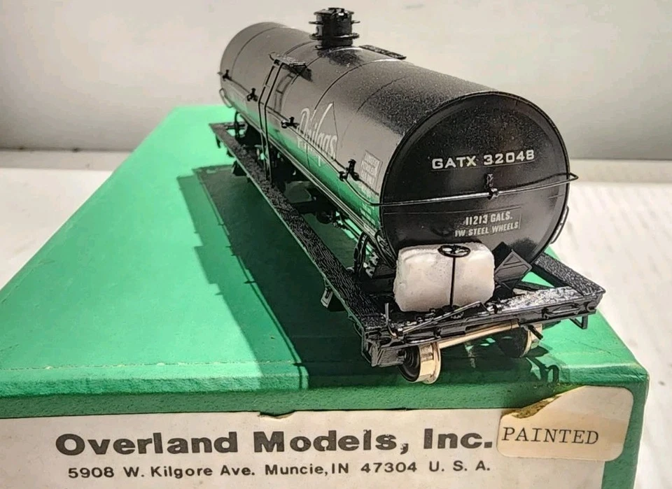 Overland Models HO Scale Brass L.P. Tank Car G.A.T.X. #32048 - Image 2 of 4