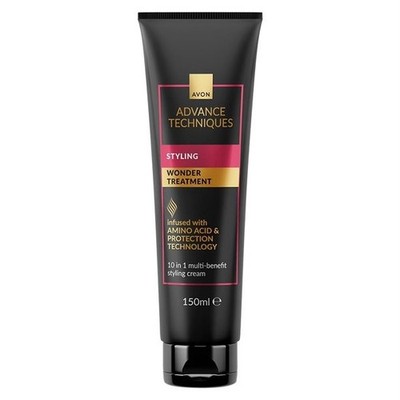Avon Advanced Techniques Wonder Treatment Leave-In Hair Styling Cream  UV Filter