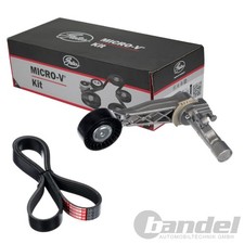 GATES KEILRIPPENRIEMEN-SATZ passend für CITROËN BERLINGO C3 C4 C5 DS3 DS4 DS5