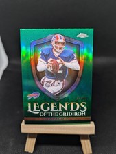 Jim Kelly 2025 Topps Chrome Legends Of The Gridiron /99