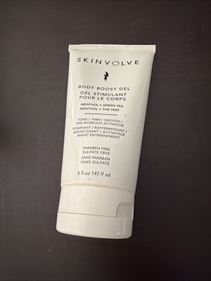 Skinvolve Body Boost Gel Menthol + Green Tea 147.9 ml /5 oz. Full Size Exp 03/21