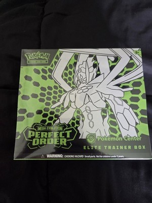 Pokémon TCG Mega Evolution Pokemon Center Elite Trainer Box ETB Perfect Order 1